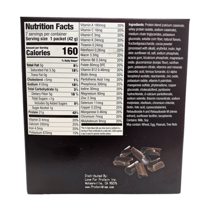 Love For Protein - VLC Chocolate Smoothie Mix - 7/Box