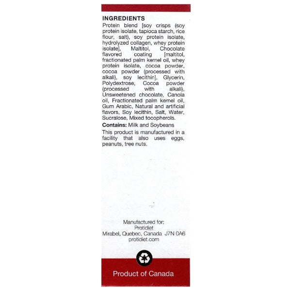 ProtiDiet - Crunchy Cereal Chocolate Flavor Bars - 7 Bars
