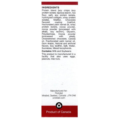 ProtiDiet - Crunchy Cereal Chocolate Flavor Bars - 7 Bars