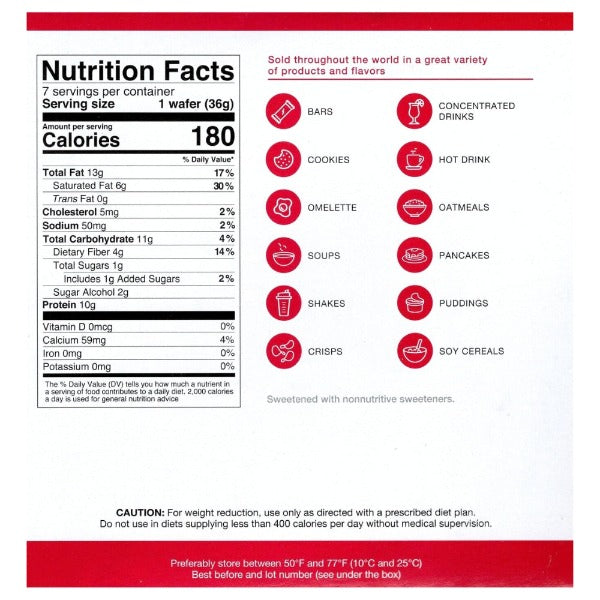 ProtiDiet - Key Lime Pie Protein Wafer Bar - 7/Box