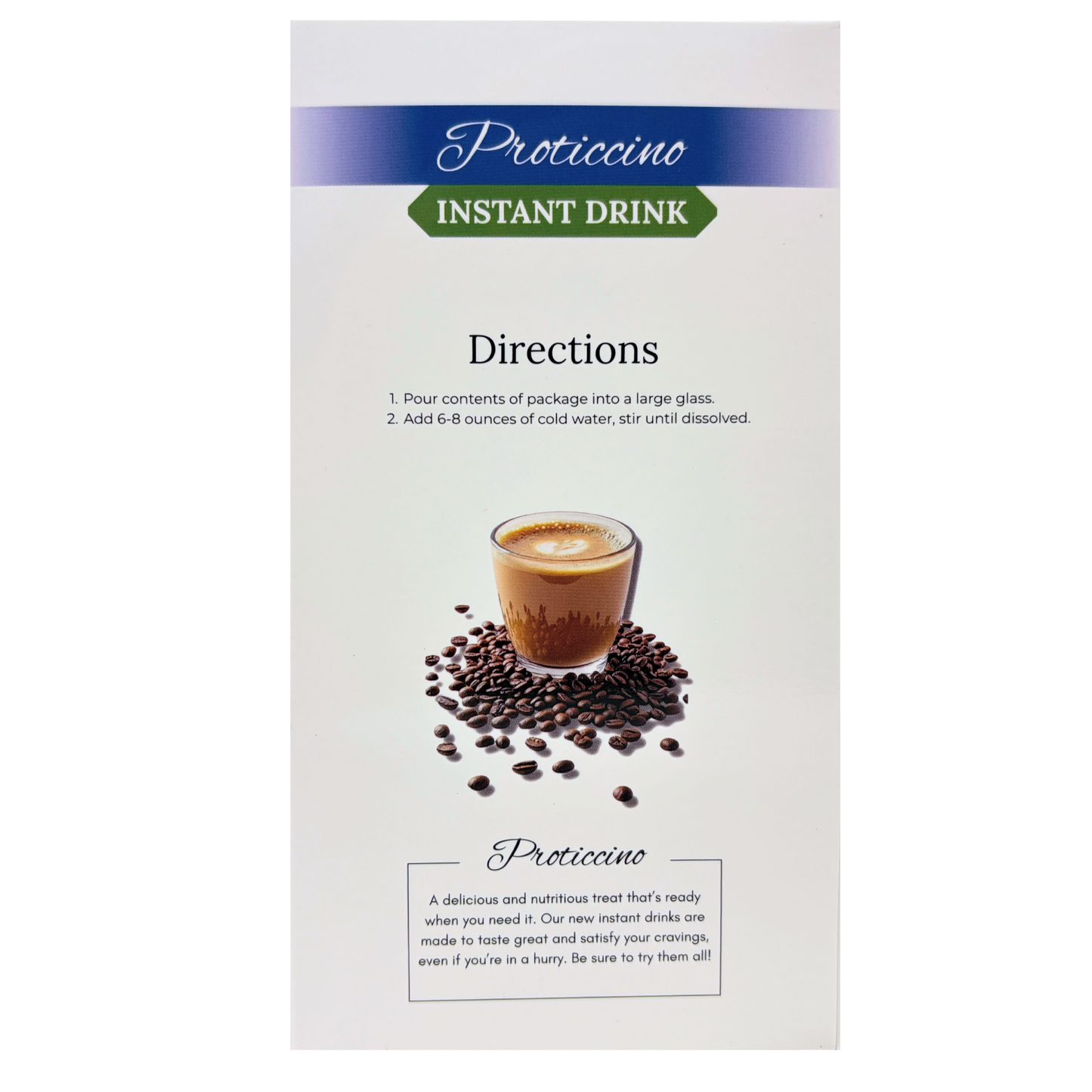 ProteinWise - Instant Proticcino Protein Drink - 7/Box