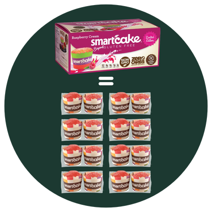 Smartcake - Raspberry Cream- 8 Pack