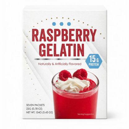 ProteinWise - Raspberry Gelatin - 7/Box