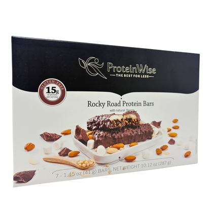 ProteinWise - Rocky Road Protein Bars - 7/Box