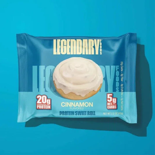 Legendary Foods - Sweet Roll - Cinnamon - Single