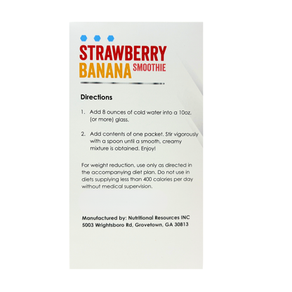 ProteinWise - Strawberry Banana Smoothie Mix - 7/Box