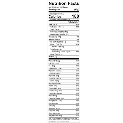 ProteinWise - Chocolate Peanut Crisp Meal Bar