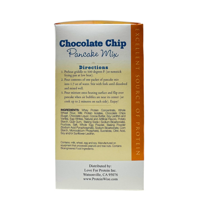 ProteinWise - Chocolate Chip Protein Pancake Mix - 7/Box