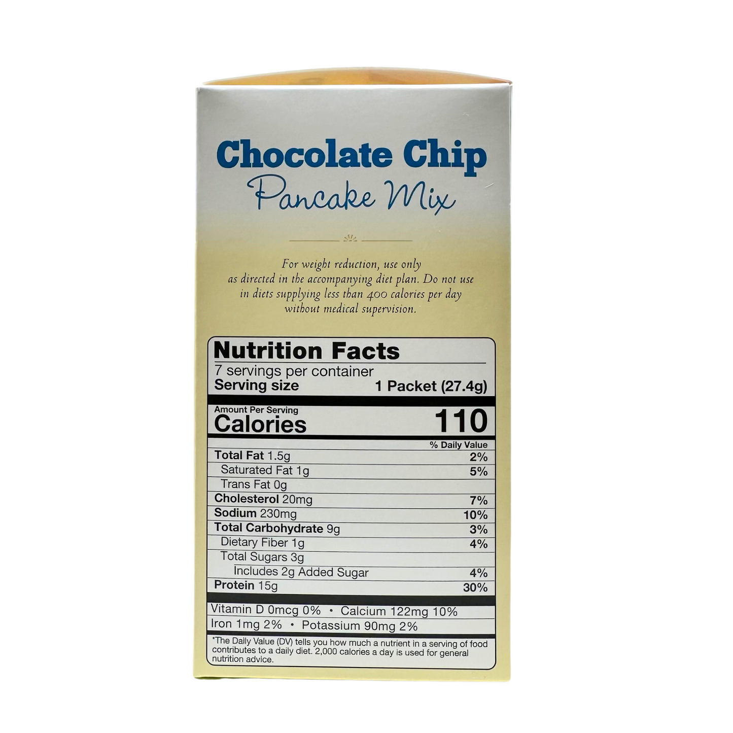 ProteinWise - Chocolate Chip Protein Pancake Mix - 7/Box