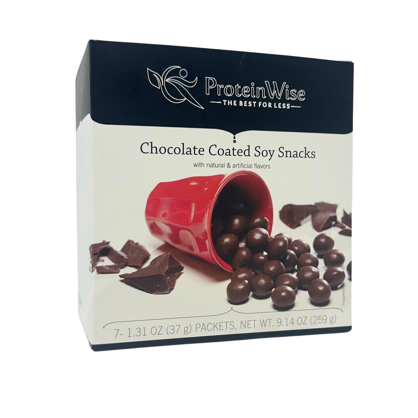 ProteinWise - Chocolate Coated Soy Snacks - 7/Box