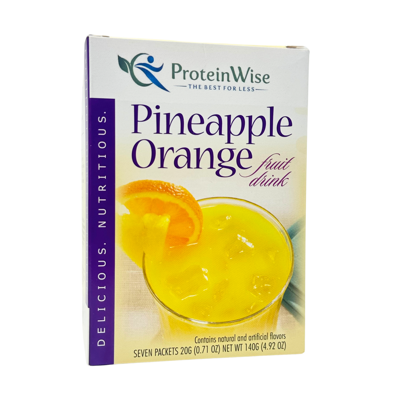 ProteinWise - Pineapple Orange Protein Fruit Drink - 7/Box