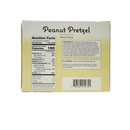 ProteinWise - Divine Peanut Pretzel Crispy Protein Bar - 7 Bars