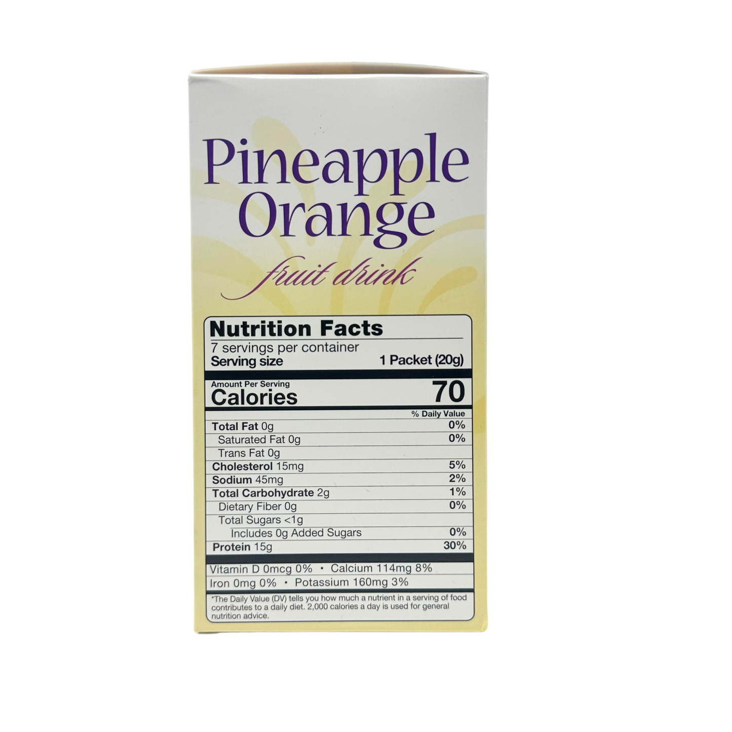 ProteinWise - Pineapple Orange Protein Fruit Drink - 7/Box