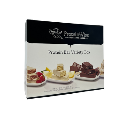 ProteinWise - Low Carb Protein Bar Variety Pack - 7 Flavors - 7/Box