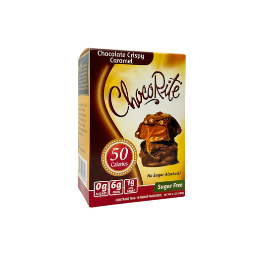 HealthSmart ChocoRite Chocolate Crispy Caramel Clusters - 9 Pack