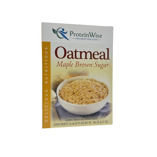 ProteinWise - Maple Brown Sugar Protein Oatmeal - 7/Box