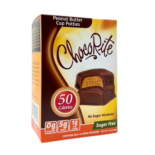 HealthSmart ChocoRite Peanut Butter Cup Patties - 9 Pack