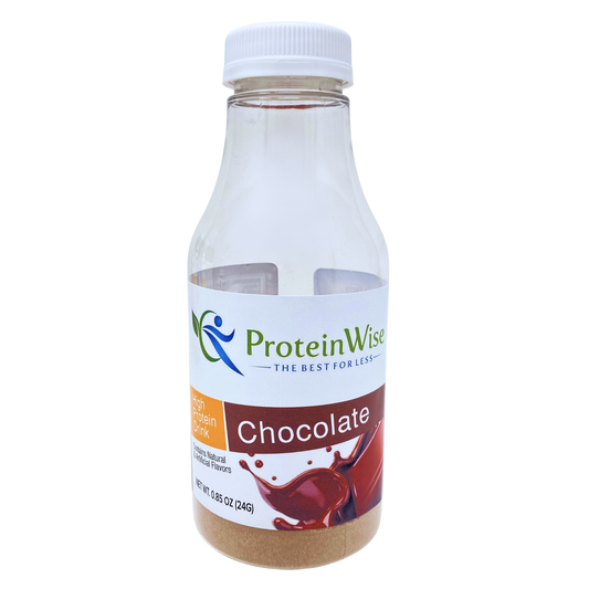 ProteinWise - Instant Protein Drink - Chocolate - Single Bottle