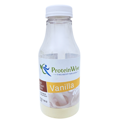 ProteinWise - Instant Protein Drink - Vanilla - Single Bottle