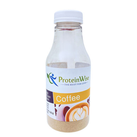 ProteinWise - Instant Protein Drink - Proticcino Coffee - Single Bottle