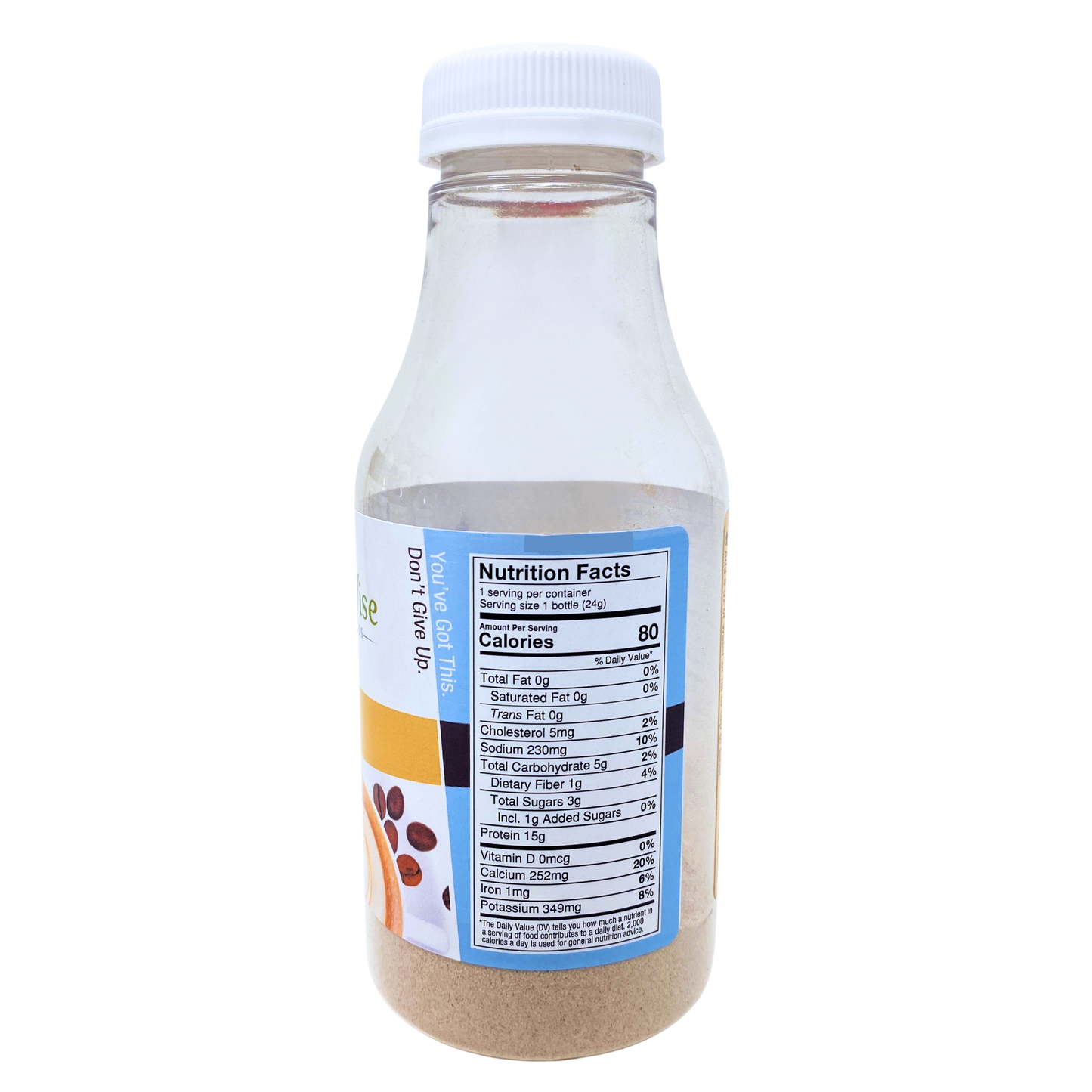 ProteinWise - Instant Protein Drink - Proticcino Coffee - Single Bottle