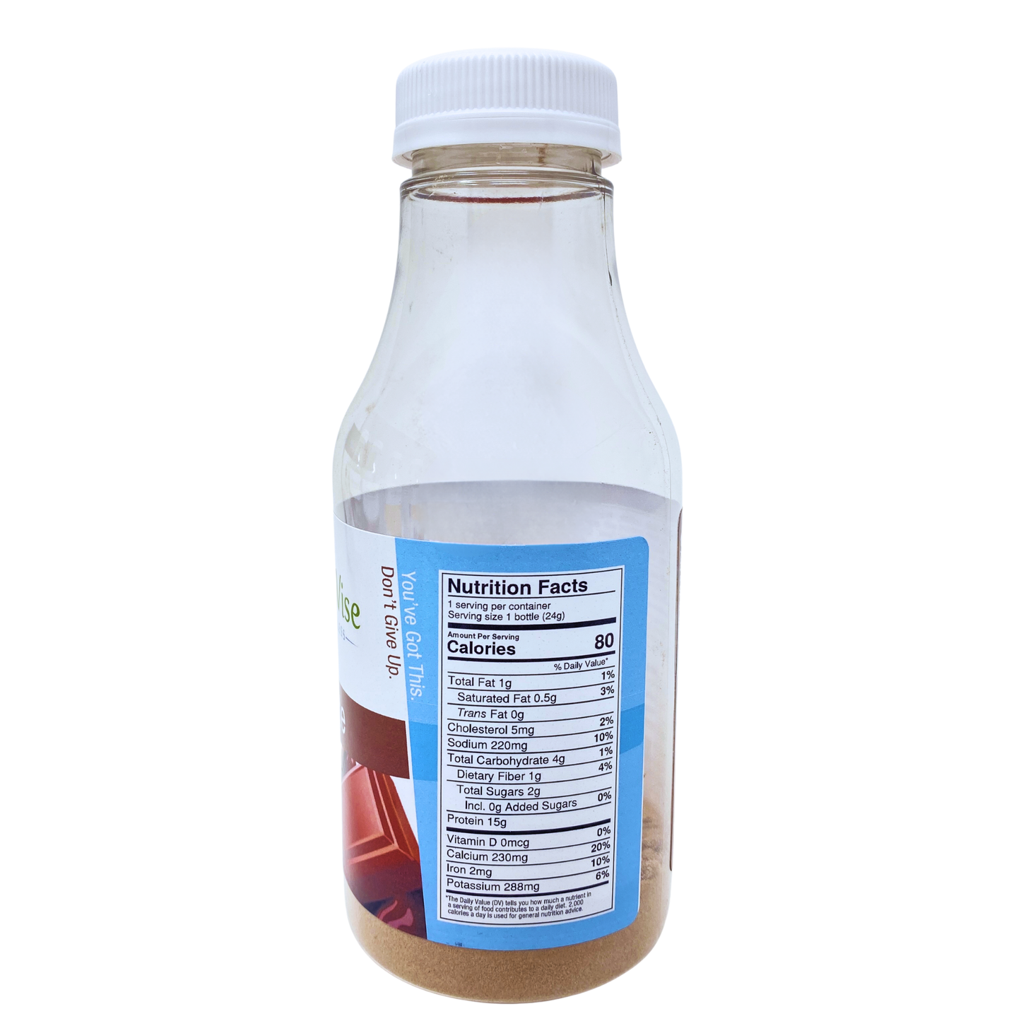 ProteinWise - Instant Protein Drink - Chocolate - Single Bottle