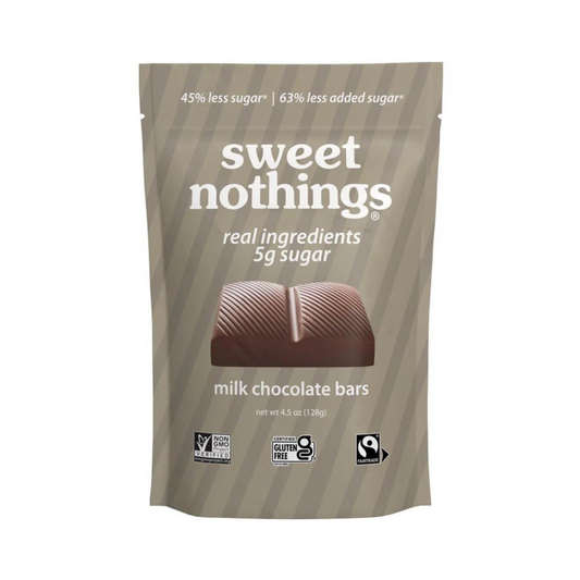 HealthSmart - Sweet Nothings - Milk Chocolate Bars - Pouches