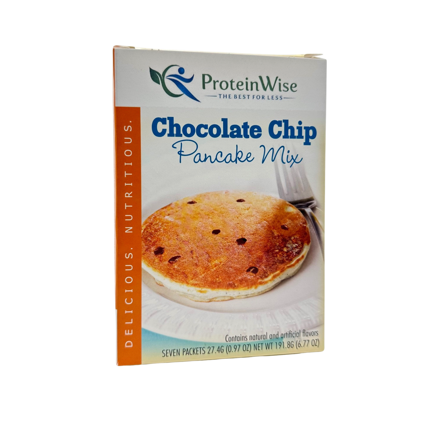 ProteinWise - Chocolate Chip Protein Pancake Mix - 7/Box