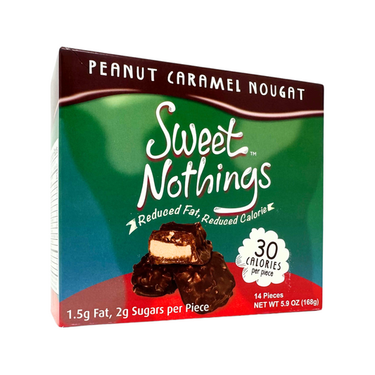 HealthSmart - Sweet Nothings Peanut Caramel Nougat Cluster Candies- 14 pieces