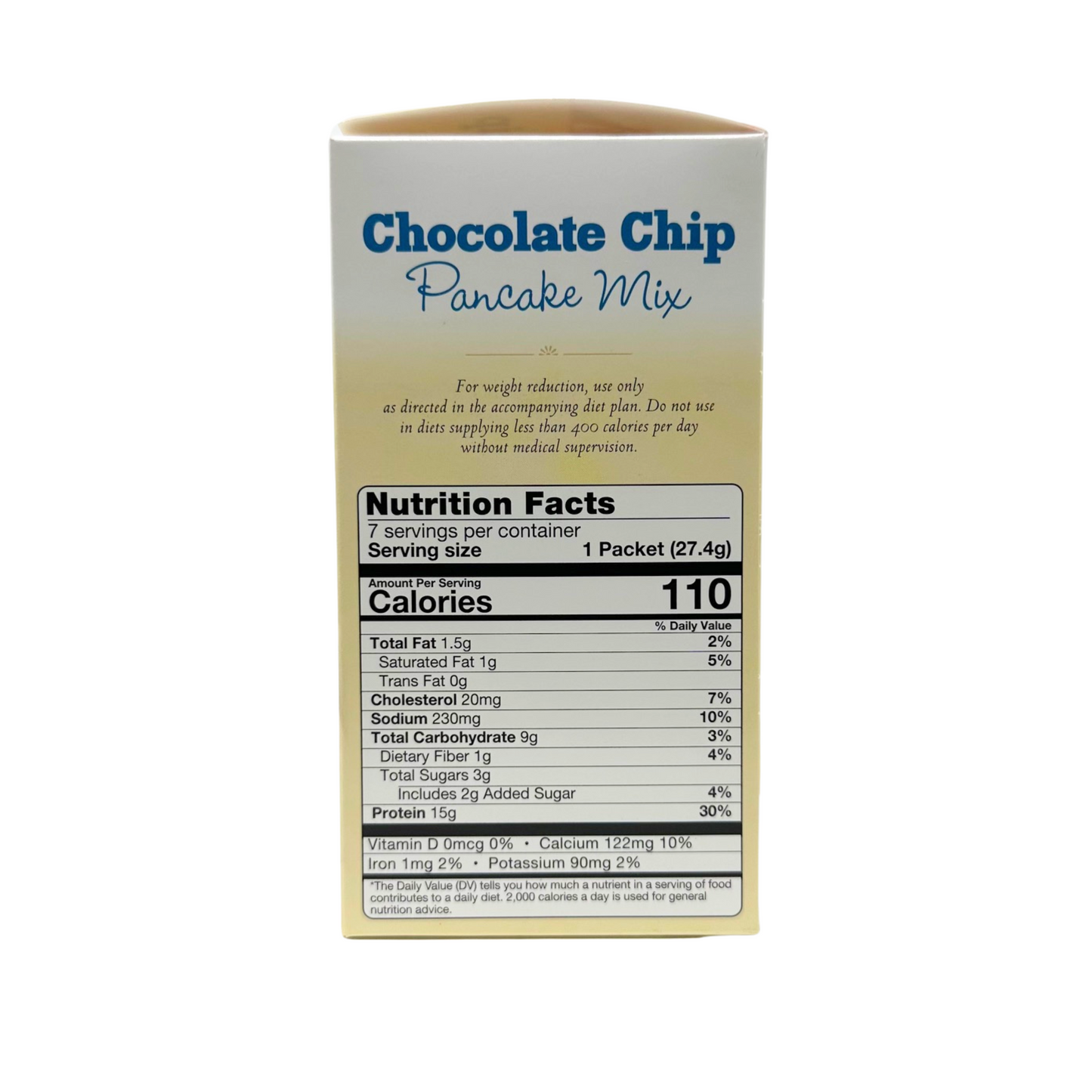 ProteinWise - Chocolate Chip Protein Pancake Mix - 7/Box