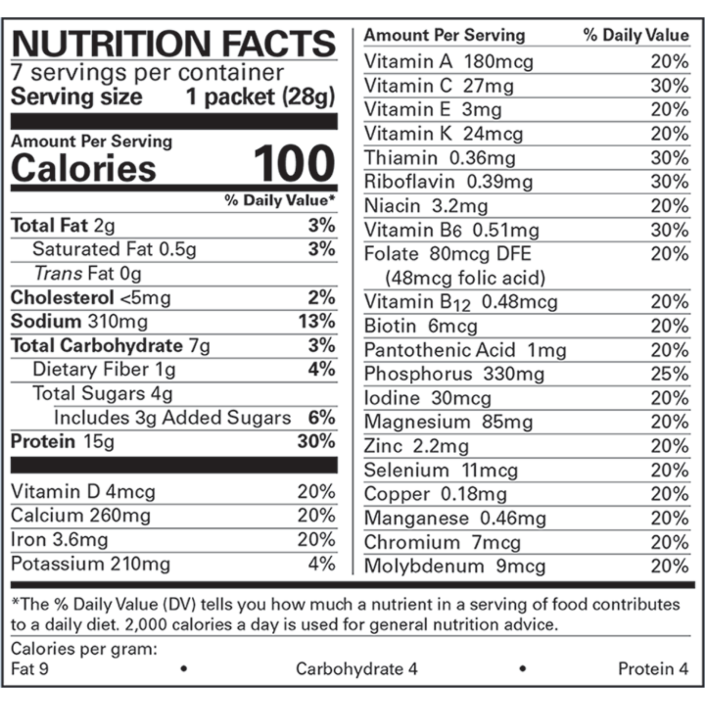 ProteinWise - Chocolate Peanut Butter Pudding & Shake Meal Replacement - 7/Box