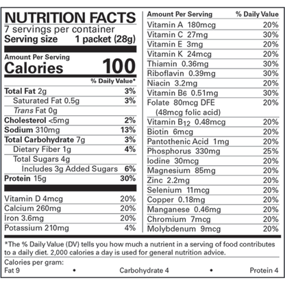 ProteinWise - Chocolate Peanut Butter Pudding & Shake Meal Replacement - 7/Box