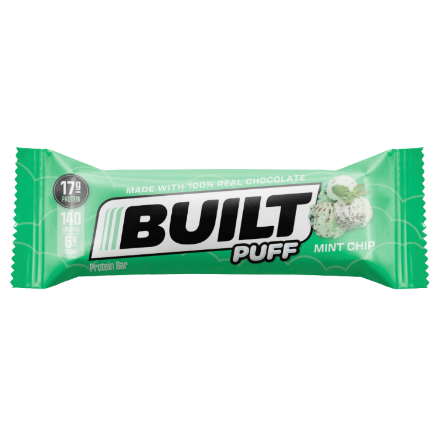 Built High Protein Puff - Mint Chip - 1 Bar