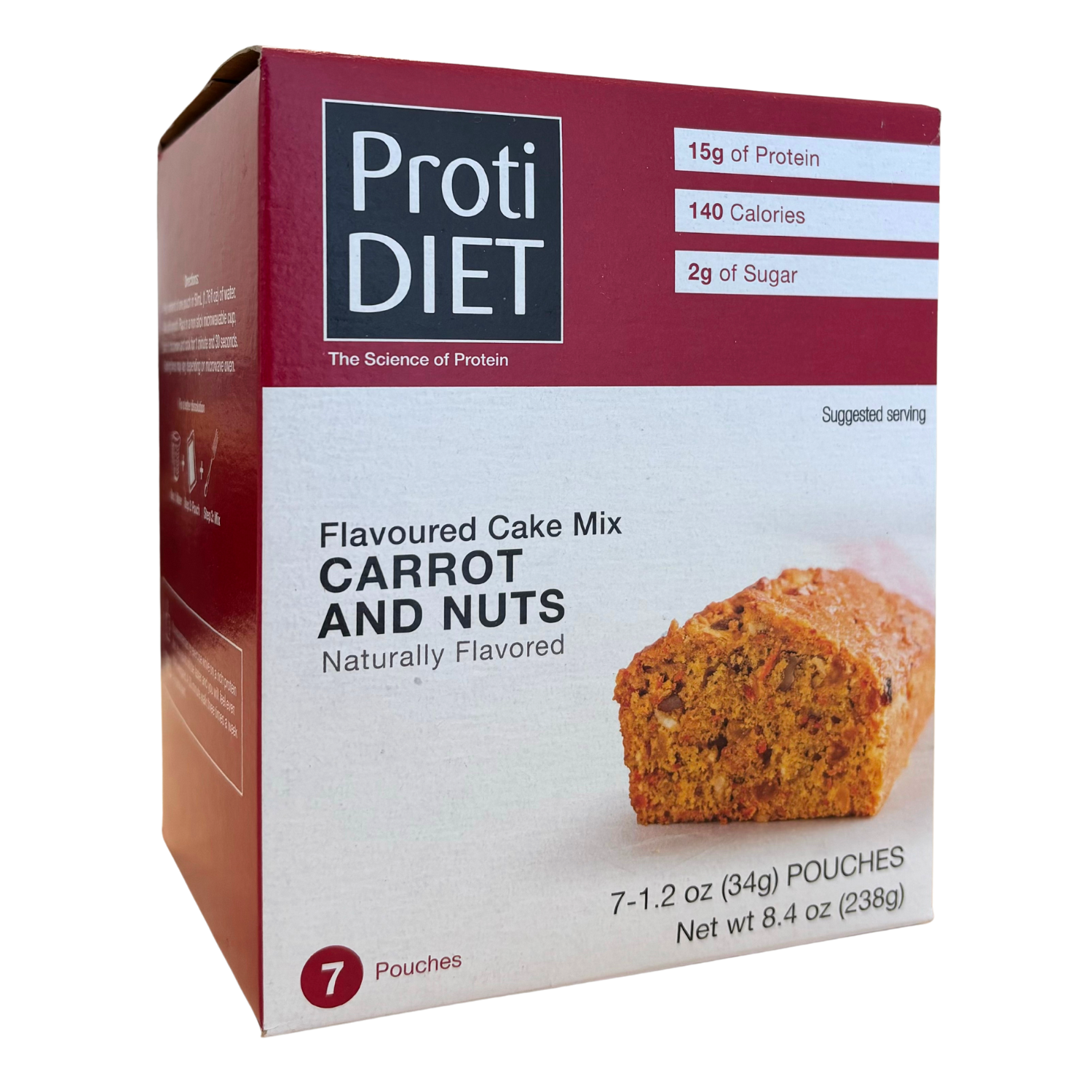 Protidiet - Carrot and Nuts Cake Mix - 7/Box – ProteinWise