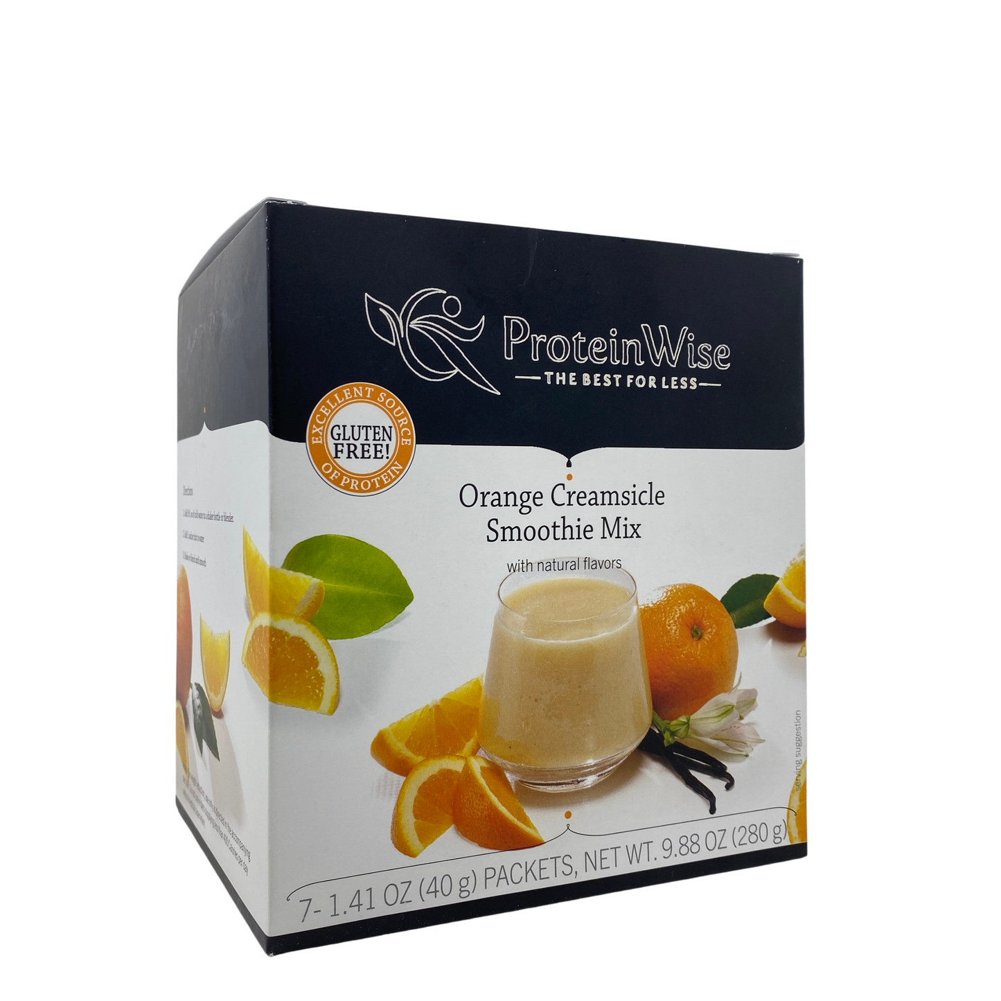 ProteinWise - VLC Orange Creamsicle Meal Replacement Smoothie Mix - 7/Box