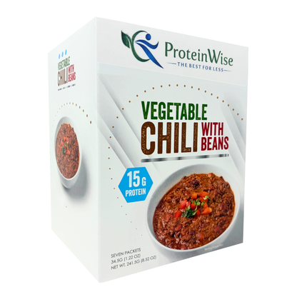 ProteinWise - Vegetable Chili with Beans - 7/Box