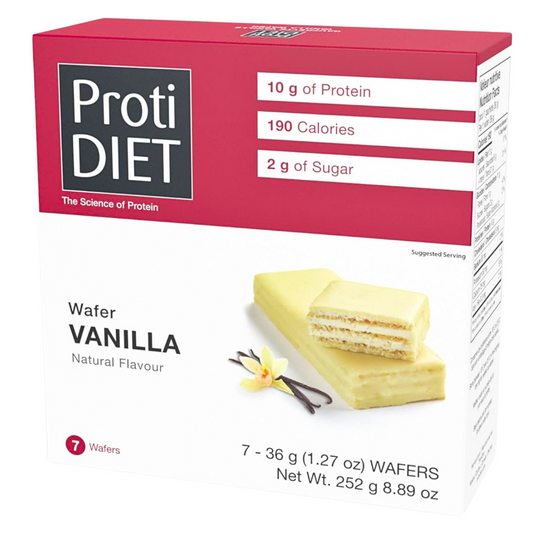 ProtiDiet - Vanilla Protein Wafer Bar - 7/Box