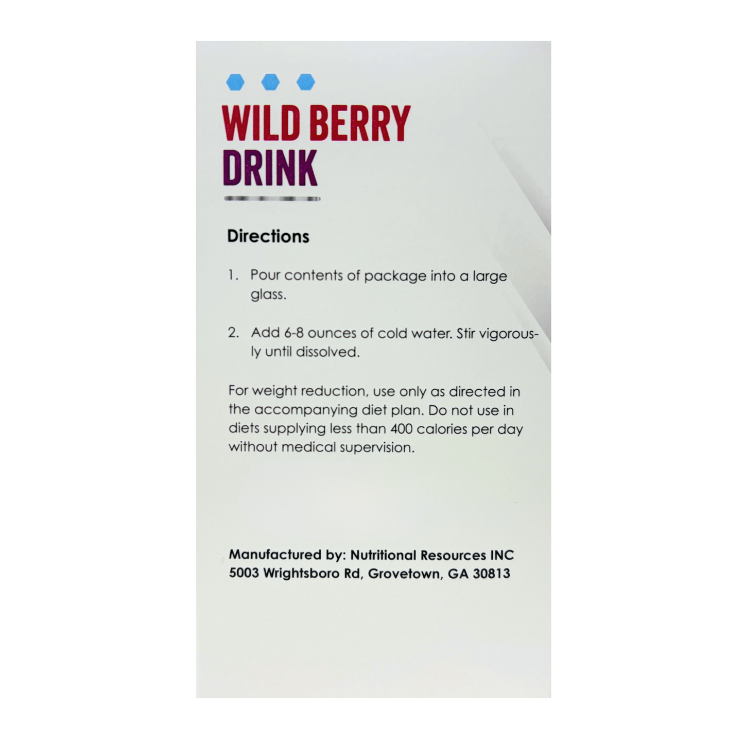 ProteinWise - Wild Berry Fruit Drink Mix - 7/Box