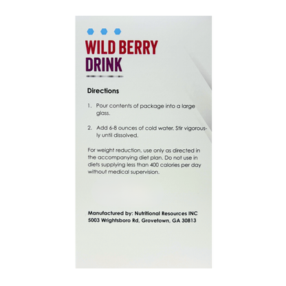 ProteinWise - Wild Berry Fruit Drink Mix - 7/Box