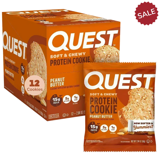 Quest - High Protein Peanut Butter Cookie - 12/Box