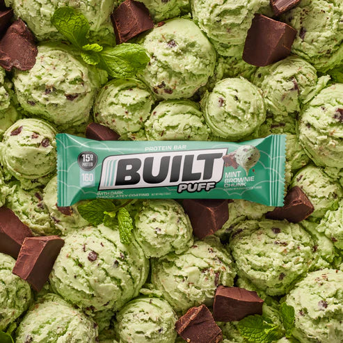 Built High Protein Puff - Mint Brownie Chunk - 1 Bar