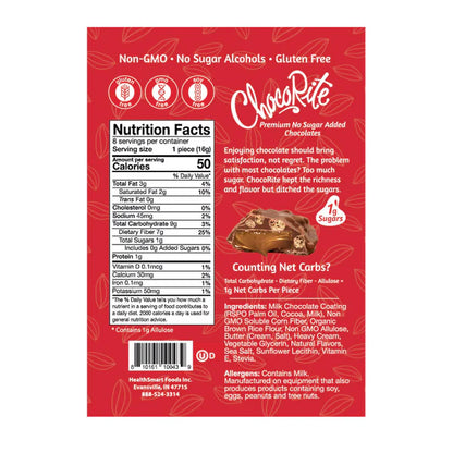 HealthSmart ChocoRite - Crispy Caramels - Pouches