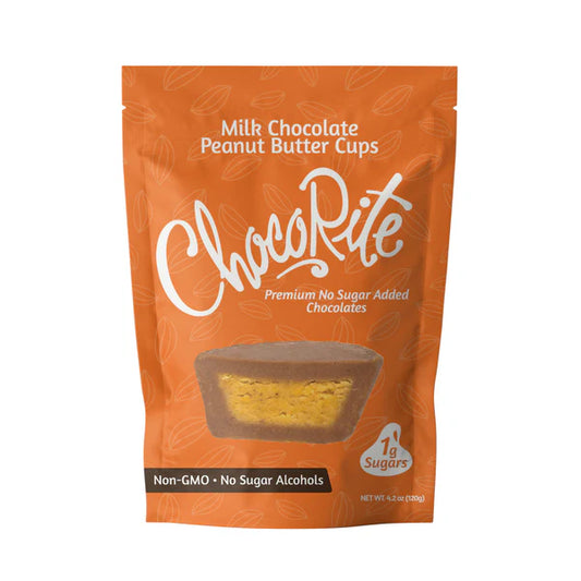 HealthSmart ChocoRite - Milk Chocolate Peanut Butter Cups - Pouches