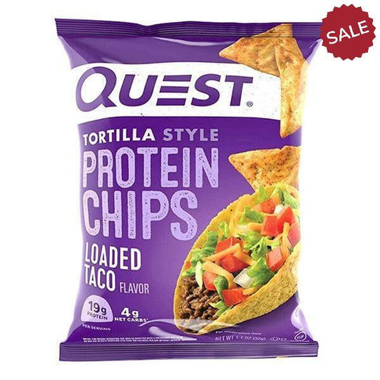 Quest Protein Tortilla Chips - Loaded Taco - Single Bag