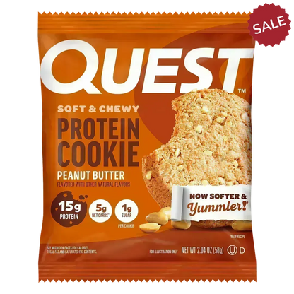 Quest - High Protein Peanut Butter Cookie - 1 Cookie