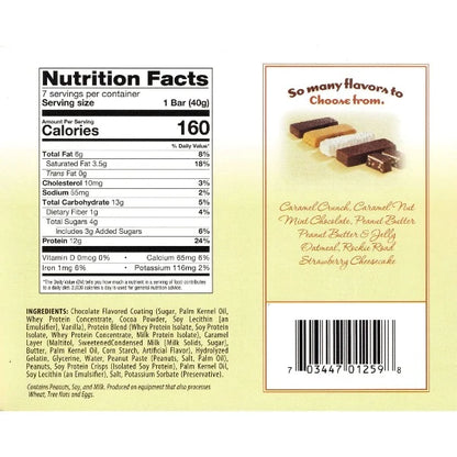 ProteinWise - Caramel Nut High Protein Bar - 7 Bars