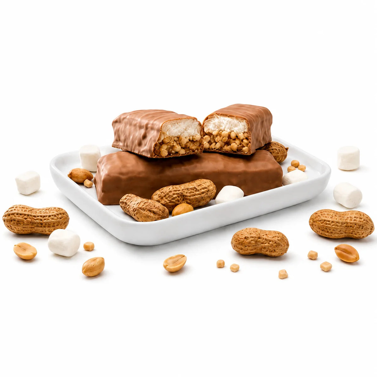 ProteinWise - Peanut Marshmallow Protein Bars - 7/Box