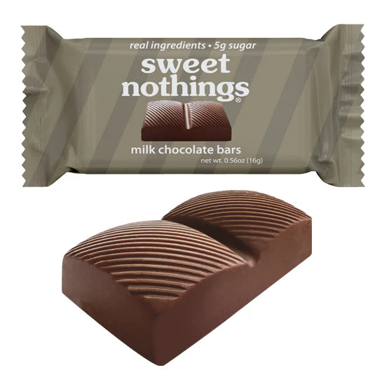 HealthSmart - Sweet Nothings - Milk Chocolate Bars - Pouches