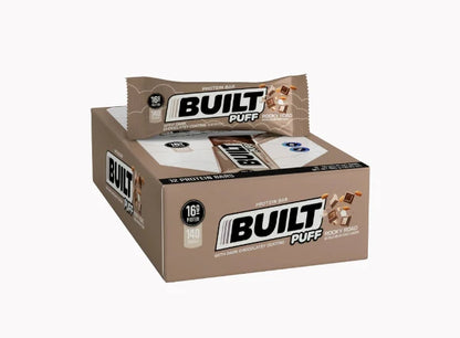 Built Bar - Rocky Road Puffs - 12/Box