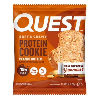 Quest - High Protein Peanut Butter Cookie - 1 Cookie